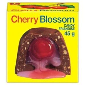 4X Lowny Chocolate Cherry Blossom Candy 45g